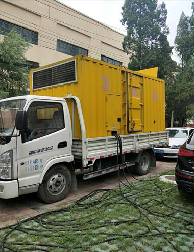 新北发电车出租-柴油发电机组排烟系统设计要求及其考虑因素